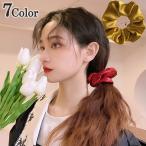 ショッピングシュシュ シュシュ レディース ヘアアクセサリー ヘアゴム 髪飾り 髪留め まとめ髪 ヘアアレンジ 無地 シンプル かわいい おしゃれ 上品 オフィス 普段使い