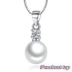 Yahoo! Yahoo!ショッピング(ヤフー ショッピング)ペンダントトップ ネックレス チェーン無し アクセサリー レディース 女性 婦人 上品 シンプル 華奢 フェイクパール 結婚式 お呼ばれ セレモニー