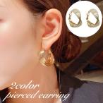 Yahoo! Yahoo!ショッピング(ヤフー ショッピング)ピアス フープピアス レディース 女性 アクセサリー サークル 円形 ねじり シンプル シルバーカラー ゴールドカラー お洒落 おしゃれ かわいい 普