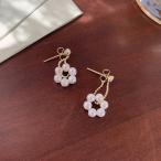 Yahoo! Yahoo!ショッピング(ヤフー ショッピング)ピアス スタッドピアス バックキャッチピアス レディース 女性 アクセサリー フェイクパール ラインストーン キラキラ 揺れる エレガント 上品 おし