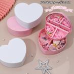  аксессуары box кейс для украшений jue Reebok s ювелирные изделия кейс драгоценнный камень коробка настольный место хранения место хранения смешанные товары место хранения товары Heart 2 ступенчатый зеркало имеется зеркало 