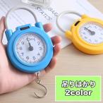 吊りはかり アナログ 吊り下げ式 計測器 スケール 測り 量り 小型 コンパクト ポータブル 持ち運び 電池不要 電源不要