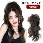ポイントウィッグ 部分ウィッグ つ�
