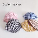Yahoo! Yahoo!ショッピング(ヤフー ショッピング)帽子 キャップ つば付き キッズ 子ども 子供 ベビー 赤ちゃん 男の子 ボーイ 女の子 ガール ツバ付き チェック ギンガムチェック 柄 おしゃれ