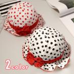 Yahoo! Yahoo!ショッピング(ヤフー ショッピング)帽子 ハット ベビー帽 ベビー 赤ちゃん 子供 新生児 女の子 ファッション小物 水玉 ドット柄 リボン かわいい おしゃれ
