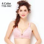 マタニティブラ 授乳ブラ 3/4カップブラ ブラジャー レディース 女性 妊婦 婦人 インナー アンダーウェア 下着 ノンワイヤー 前ボタン 背中ホッ