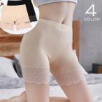 ショッピングペチパンツ ボックスショーツ レディース 女性 婦人 下着 インナー パンツ パンティ 3分丈 ペチパンツ タップパンツ ボクサーパンツ レース 透け感 ハイウエ