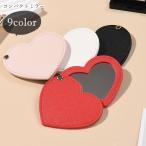  compact зеркало женский женщина хозяйственные товары день для смешанные товары Heart type раздвижной искусственная кожа одноцветный femi человек ga- Lee простой casual симпатичный 