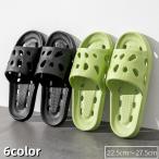 シャワーサンダル バススリッパ 前開き 男女兼用 レディース メンズ つっかけ ベランダサンダル 浴室 フラット お風呂場 厚底 靴 くつ ルームシュ