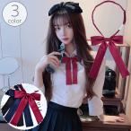  лента Thai bow модель re Thai school лента одним движением шелк способ одноцветный одиночный цвет простой модный костюмированная игра школьная форма форма чёрный красный темно-синий 