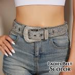 ベルト ラインストーン キラキラ レ