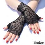  палец нет перчатки гонки перчатка женский палец нет палец порез . общий гонки цветок цветочный принт ska LAP .... модный симпатичный красивый . сверху товар elegant 