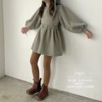  верх и низ продается отдельно tops вязаный футболка потускнение цвет серый зеленый пуховка рукав выставить девочка ссылка ko-te Корея ребенок одежда ребенок одежда за границей ребенок 