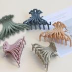 ショッピングヘアクリップ ヘアクリップ 大 パステルカラー ヘアピン ヘアアクセサリー レディース エレガント おしゃれ シンプル ピンク ブルー