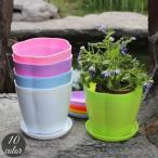  цветочный горшок поддонник имеется цветок pot посадочная машина pra горшок круглый раунд type пластиковый декоративное растение суккулентное растение садоводство садоводство симпатичный модный 