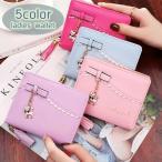 財布 ウォレット 2つ折り サイフ 猫 キャットチャーム 小銭入れ お札入れ レディース 女性 女の子 ガールズ かわいい キュート 小銭入れ たっぷ