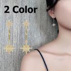 Yahoo! Yahoo!ショッピング(ヤフー ショッピング)ピアス 雪の結晶 スノーフレーク スタッドピアス レディース アクセサリー おしゃれ 揺れる ゴールドカラー シルバーカラー ラインストーン