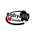  машина стикер разрезные наклейки корпус стикер младенец .... - baby внутренний BABY INSIDE все машины стикер автомобильный 