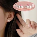 Yahoo! Yahoo!ショッピング(ヤフー ショッピング)ピアス レディース アクセサリー スタッドピアス マウス ねずみ 小ぶり かわいい 立体的 おしゃれ カジュアル ギフト プレゼント