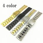 Yahoo! Yahoo!ショッピング(ヤフー ショッピング)替えベルト メタルバンド 腕時計用 メンズ アクセサリー シンプル メタリック 交換 修理 メンテナンス スタイリッシュ カジュアル ビジネス おしゃ