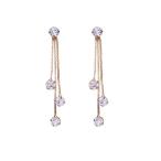 Yahoo! Yahoo!ショッピング(ヤフー ショッピング)ピアス レディースピアス アクセサリー ビジュー 揺れる ロング スタッドピアス 両耳 レディース おしゃれ プレゼント 誕生日 お出かけ デート