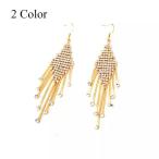 Yahoo! Yahoo!ショッピング(ヤフー ショッピング)ピアス フック レディース 女性 女子 女の子 アクセサリー ファッション小物 ラインストーン 菱形 ダイヤ形 ギフト プレゼント 贈り物 ゴージャス