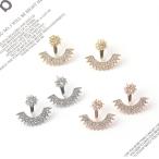 Yahoo! Yahoo!ショッピング(ヤフー ショッピング)ピアス バックキャッチ スパイク ラインストーン キラキラ アクセサリー 可愛い レディース 女性 おしゃれ プレゼント ギフト