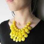 Yahoo! Yahoo!ショッピング(ヤフー ショッピング)ネックレス ピアス 2点セット アクセサリー レディース 女性 しずく型 ドロップ 雫型 プラスチック 大きめ 存在感 ジャラジャラ アクセ チェーン