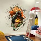  настенный стикер wall наклейка обои стена наклейка 3D цельный Trick искусство .... динозавр ребенок часть магазин мужчина стена декоративный элемент стена поверхность оборудование орнамент салон декоративный элемент re-sho