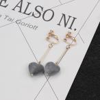 Yahoo! Yahoo!ショッピング(ヤフー ショッピング)イヤリング アシンメトリー ハート フェイクパール レディース アクセサリー おしゃれ きれいめ 上品 可愛い かわいい キュート ガーリー 女性用
