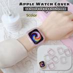 アップルウォッチカバー Apple Watch 保護ケース 保護カバー メタル風 キラキラ 傷防止 汚れ防止 保護 38mm 41mm 42mm 40