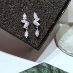 レディース ピアス アクセサリー キラキラ ゆらゆら 揺れる きれい 上品 おしゃれ 可愛い かわいい ジュエリー ファッション 雑貨 小物 結婚式