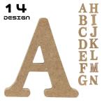 ALPHABET LETTER алфавит письмо произведение искусства Британия знак большой знак A~N из дерева MDF натуральный интерьер дерево 