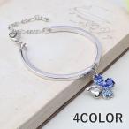 Yahoo! Yahoo!ショッピング(ヤフー ショッピング)ブレスレット アクセサリー レディース 四つ葉のクローバー ビジュー シルバーカラー キラキラ 可愛い 華奢 おしゃれ ガーリー 重ね付け よつば 四