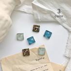 Yahoo! Yahoo!ショッピング(ヤフー ショッピング)ピアス イヤリング アクセサリー 両耳用 スクエア 四角 ファッション レディース 雑貨 シンプル かわいい おしゃれ