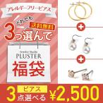 ピアス レディース メンズ  クリスマス プレゼント セット アレルギー対応 チタン フープ ロング 一粒 ポイント消化 クリスマス プレゼント お得 金属アレルギー