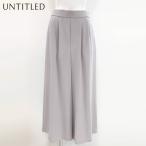  tuck flare pants 182-62504 untitled Untitled широкий сирень k Mist выставить возможно / контакт охлаждающий / легкий уход ... подкладка pechi пальто имеется Kiyoshi . лето гаучо 