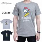 ショッピングドラえもん 半袖Tシャツ ドラえもん スケボー キャップ dr1142 バック無地です I'm Doraemon アイムドラえもん ホワイト ブラック グレー M L LL ユニセックス