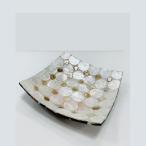  ракушка tray квадратное кокос cocos nucifera. дерево Nankoku море раковина пляжный курорт Гаваи Surf серия запад набережная подарок мелкие вещи смешанные товары украшение интерьер ключ tray тарелка 4 угол 