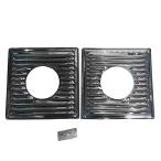 100mm.. доска нержавеющая сталь дым . одиночный ichi кожа золотой TD