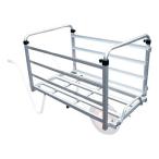 アルコン用 育苗箱運搬棚 らくらく 苗箱 運搬棚 (苗箱12枚用) W680×H630×D990mm ラクラク F3 アルミス 代引不可