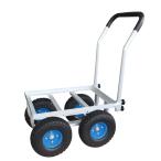 台車 アルミカート コンテナ1個用 10インチタイヤ付 TC4510ALII-10N マツモト 運搬機器 運搬 カート リアカー 農業 園芸 カ園 個人宅配送不可 代引不可