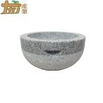 ショッピング鉢 みかげ石 鉢型もちつき臼 二升用 直径41×高さ21cm 餅 もち 餅つき もちつき 道具 石臼 石うす 臼 うす 3升 御影石 家庭用 おすすめ ナガノ産業 代引不可