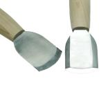 メール便 彫刻刀 革裁刀 平丸 36mm （レザーカバー付き） 天道 道刃物工業 レザークラフト刃物 聖シリーズ 職人 三冨 D up