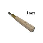 メール便 彫刻刀 版画刀 丸刀 1mm 木版画 ハイス 刃物 職人 家具 木工 木彫 道具 道刃物工業 三冨 D up