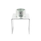  одиночный труба труба соединительная муфта фигурная скобка металлические принадлежности одиночный труба фигурная скобка основа 100mm ширина Z-21-100W поле специальный Z модель 48.6 для одиночный труба винт прекращение joint DIY подключение .. futoshi J. производство прямой оплата при получении не возможно 