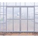 片開き 丸パイプ用 ビニールハウス用 替えドア テイペットドアEXセット 1000x1800mm 高強度のドア 北別 東都興業 タ種 代引不可 個人宅配送不可