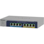 NETGEAR MS108UP-100JPS Ultra60 PoE++対応 (230W) 1G/ 2.5Gマルチギガ8ポートアンマネージスイッチ