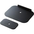 ELECOM DPA-RP01BK дисплей arm укрепление plate / зажим тип резиновая втулка тип соответствует / защита сиденье есть / черный 