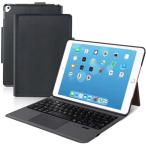 エムディーエス MDS-BTKCIP102BK3 iPad 10.2（第9・8・7世代）対応 ワイヤレスキーボード付ケース（タッチパッド…